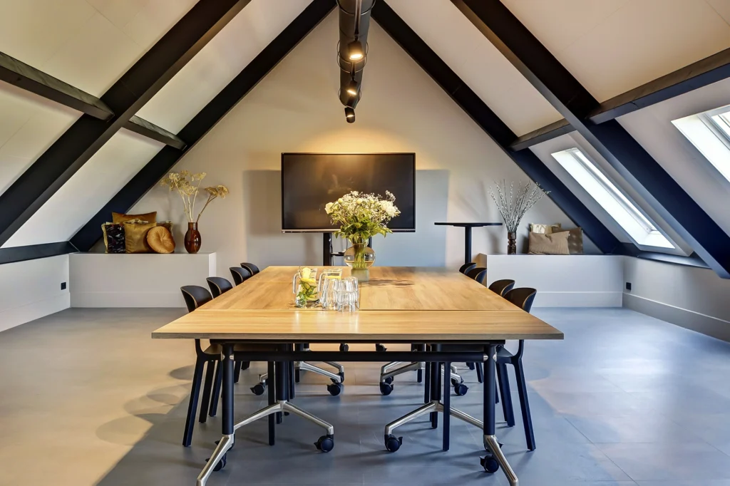 Vergaderlokatie in Ridderkerk De Veldschuur met alle faciliteiten voorzien